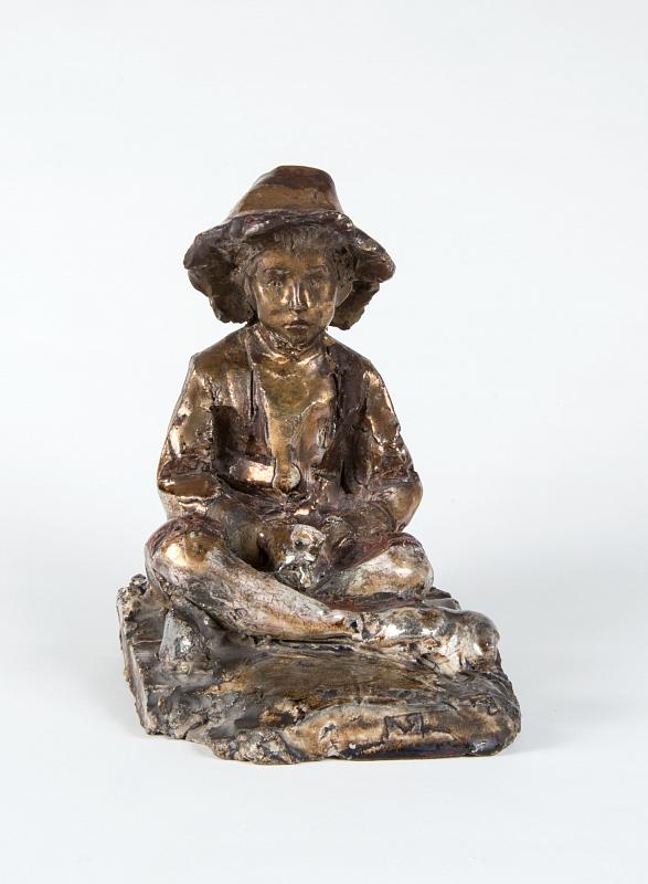 Сидящий мальчик (Ваулин)